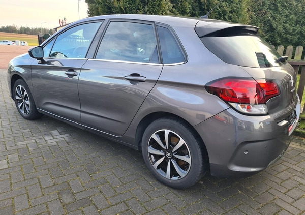 Citroen C4 cena 34500 przebieg: 156969, rok produkcji 2017 z Mieroszów małe 37